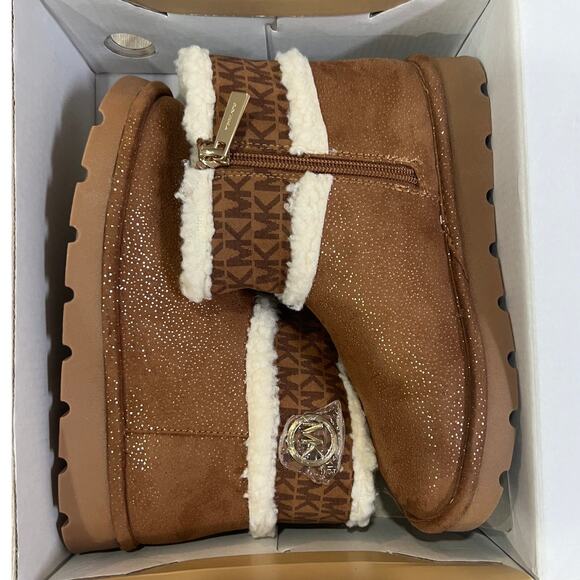 Michael Kors Kids Luxy Laurinda 2 ankle boots Size 3 - Picture 2 of 6